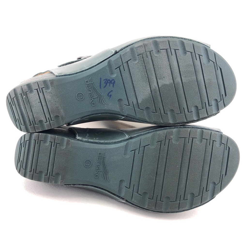 Dansko Tiana Peep Toe Wedge Sandals EUR 41 - Picture 7 of 15